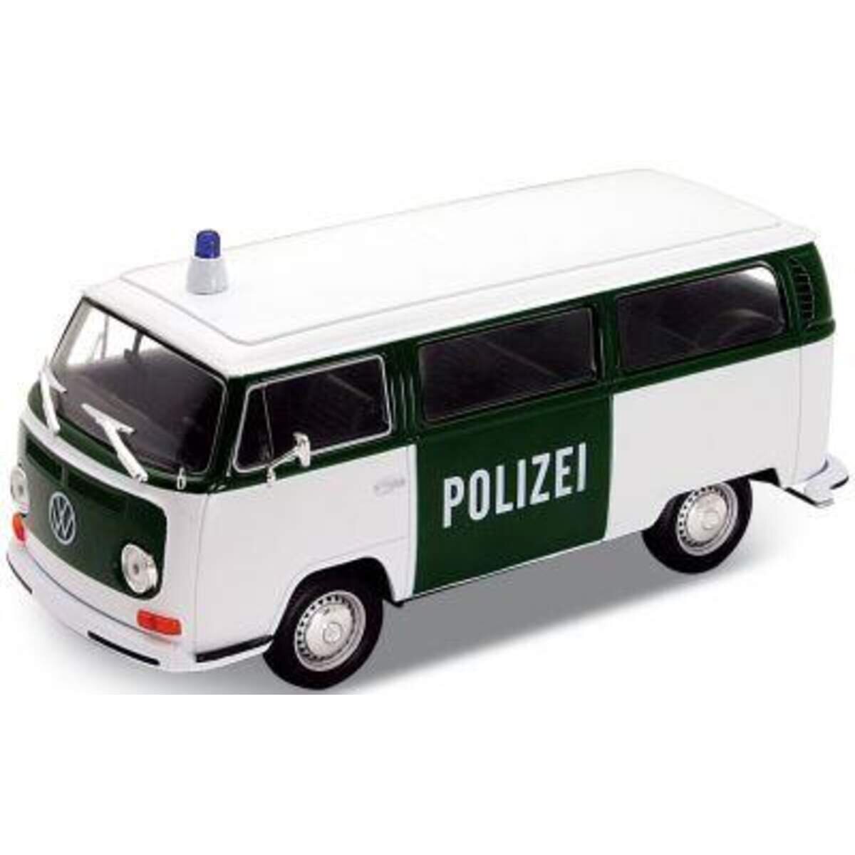 Idena Volkswagen Polizei-Bus T2 1972, grün/weiß