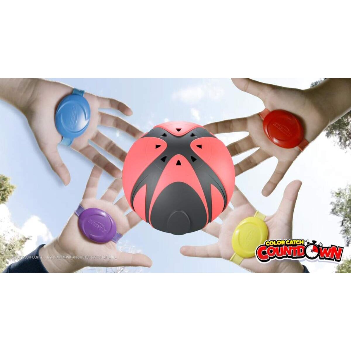 Jakks Pacific Color Catch Countdown