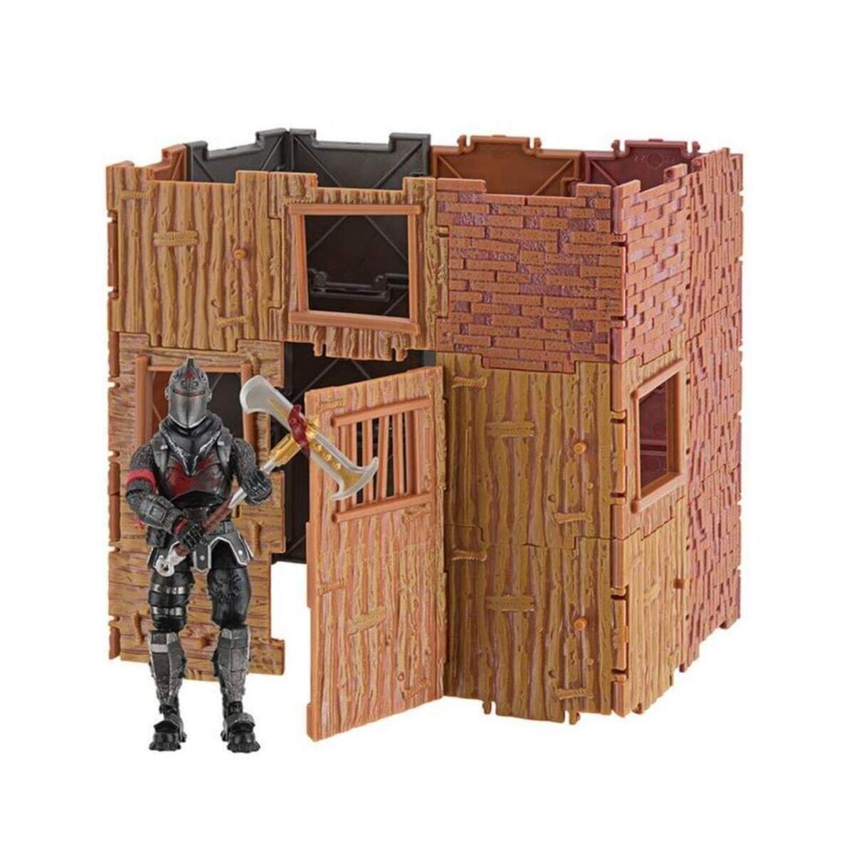 Jazwares Fortnite 1x1 Builder Set mit Figur Black Knight