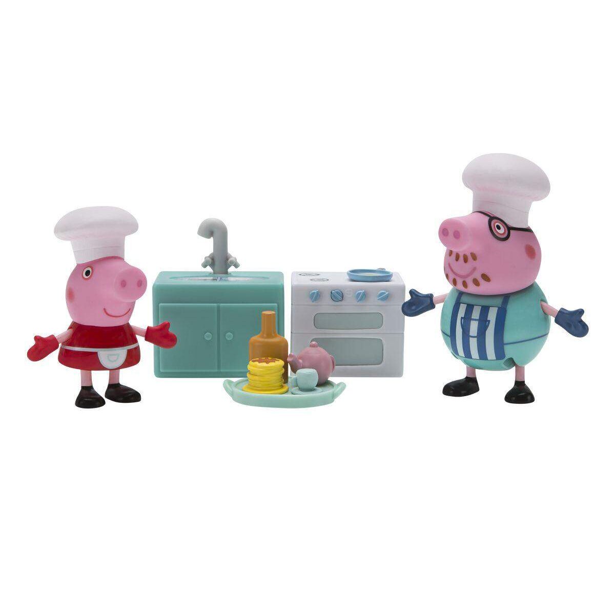 Jazwares Peppa Wutz Kochspaß mit Papa Wutz