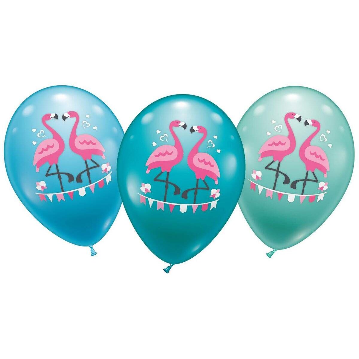 Karaloon Ballon Flamingo Heliumqualität 6 Stück