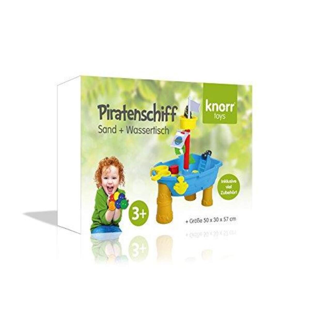 Knorrtoys Sand- und Wassertisch "Piratenschiff"