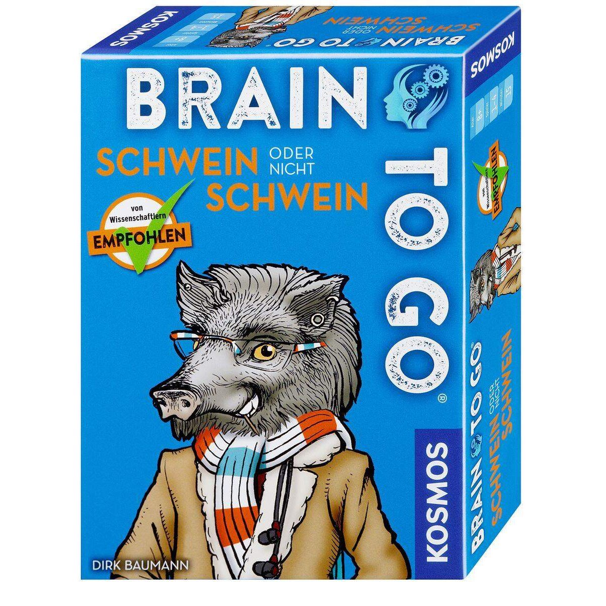 KOSMOS BRAIN TO GO® – Schwein oder nicht Schwein