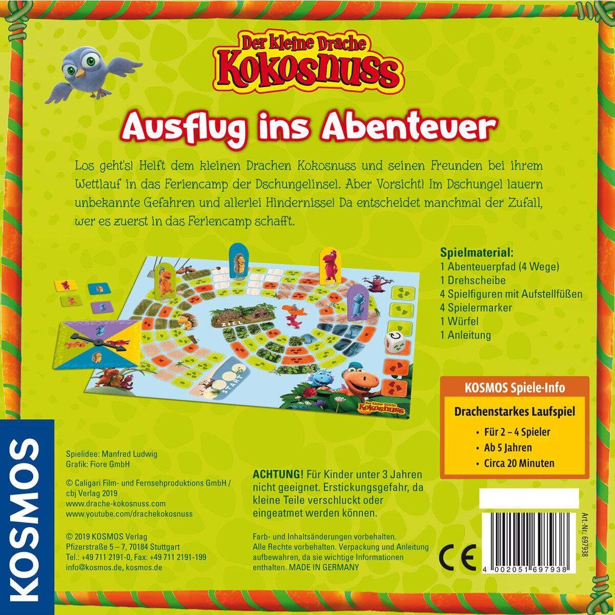 KOSMOS Der kleine Drache Kokosnuss Ausflug ins Abenteuer