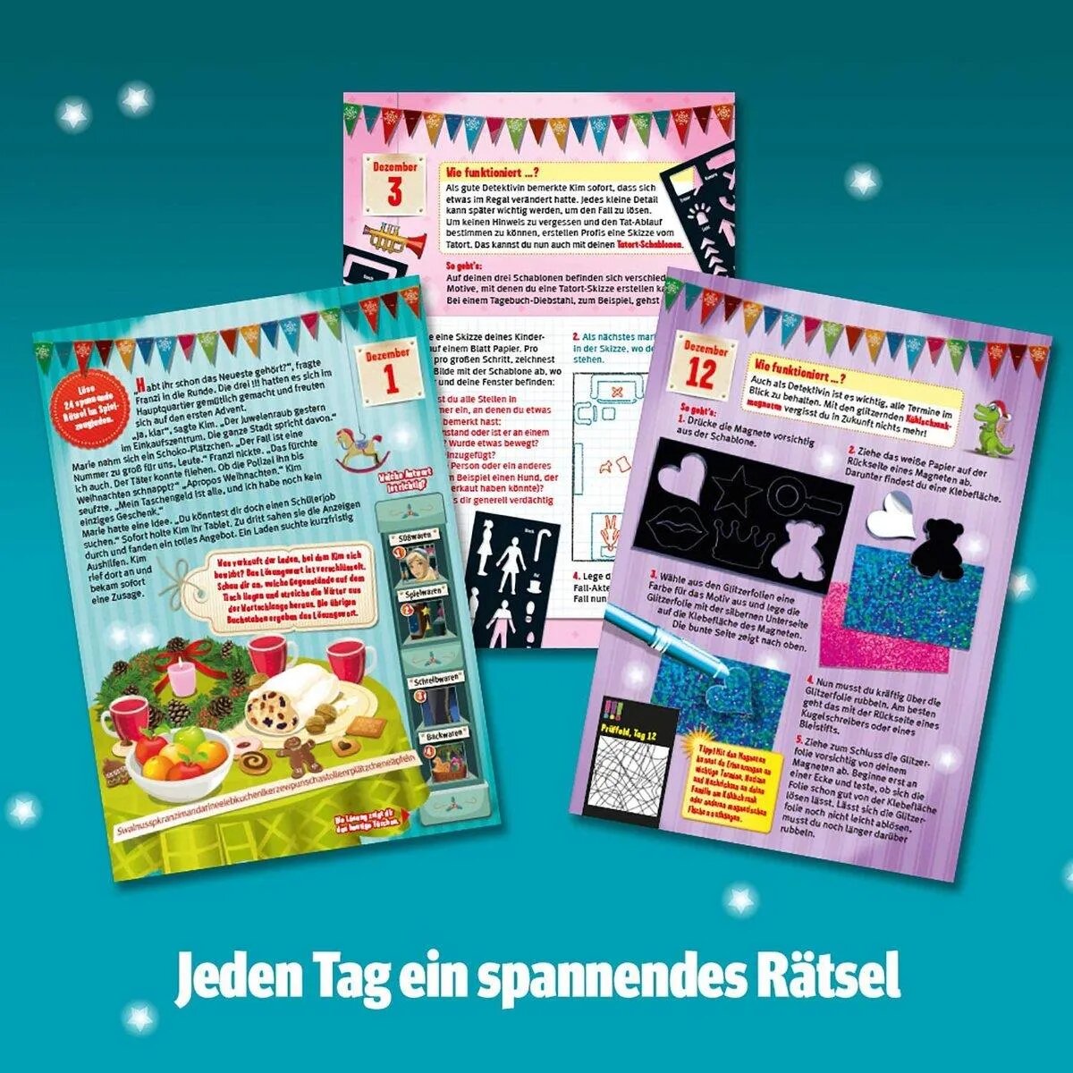 KOSMOS Die drei!!! Der Adventskalender 2020