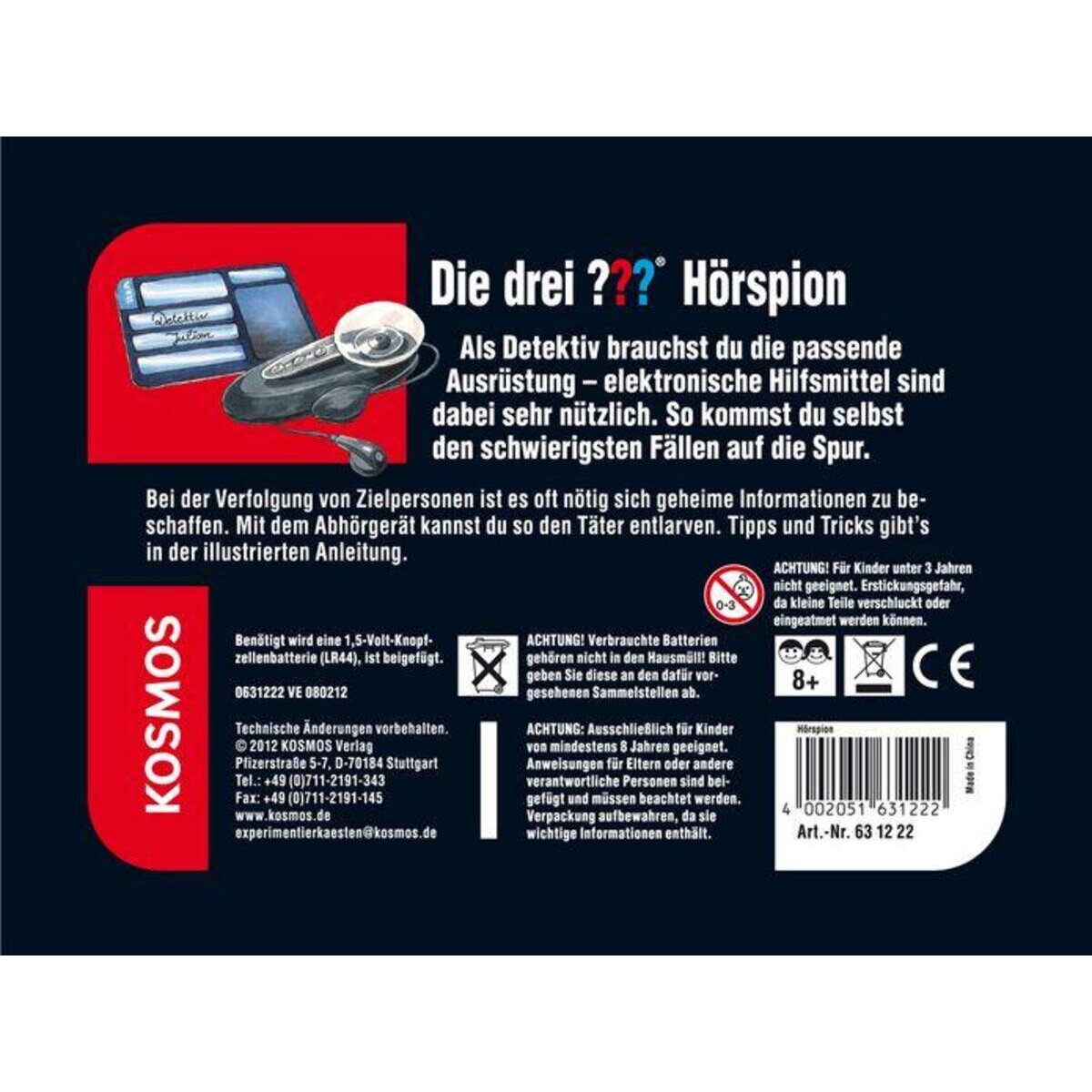 KOSMOS Die drei??? Hörspion