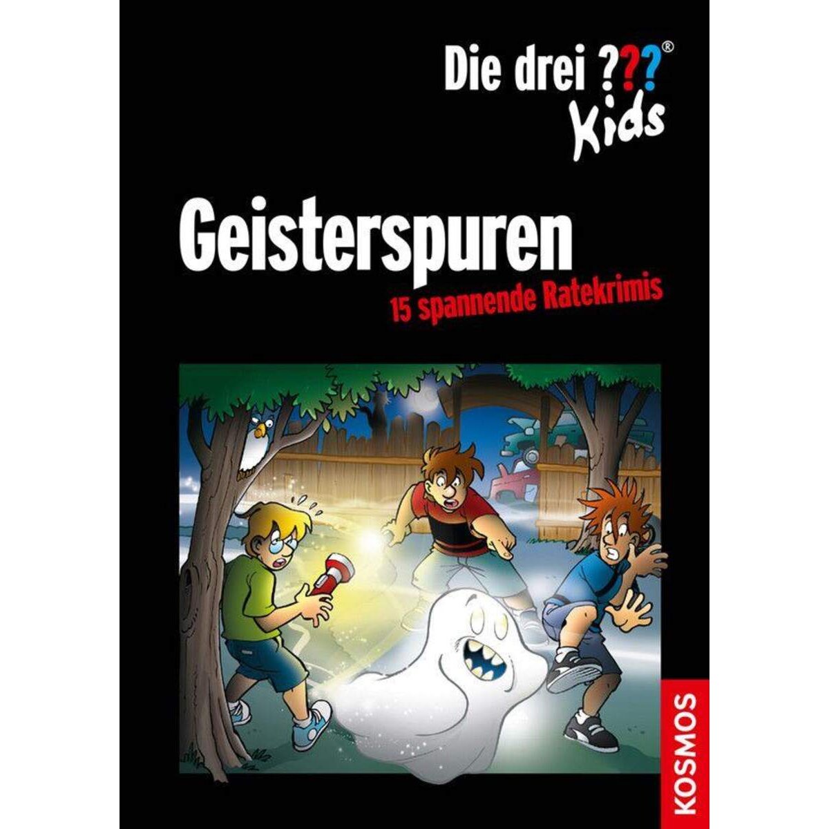 KOSMOS Die drei??? Kids Geisterspuren, 15 spannende Ratekrimis