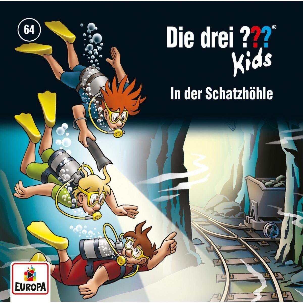 KOSMOS Hörspiel-CD ??? Kids 64 In der Schatzhöhle