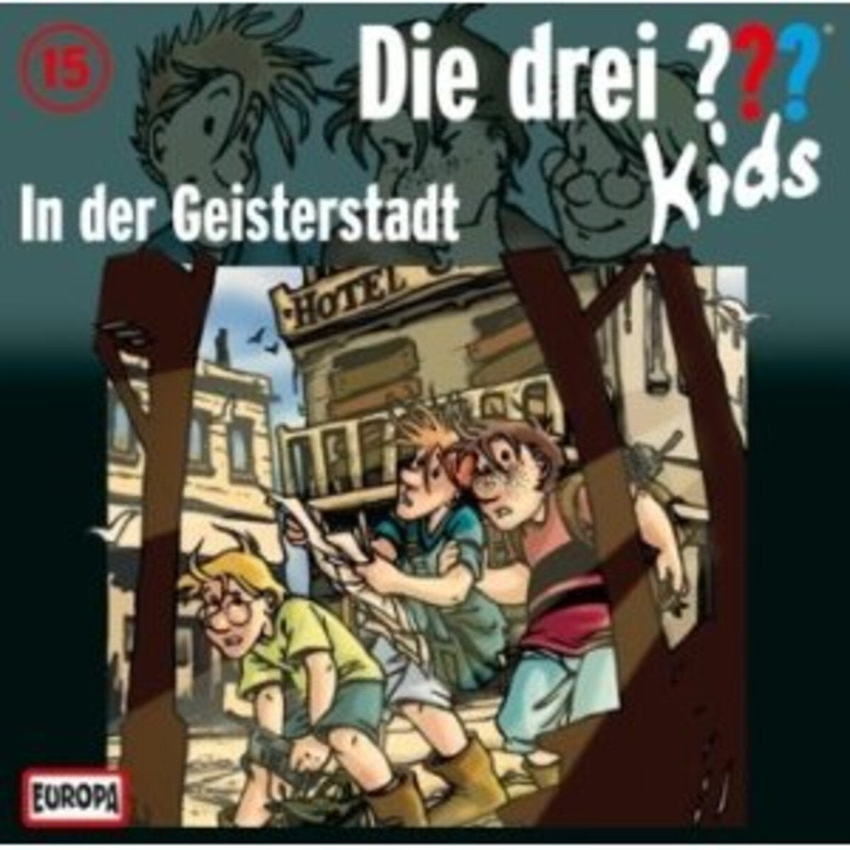 KOSMOS Hörspiel-CD ??? Kids 15 In der Geisterstadt
