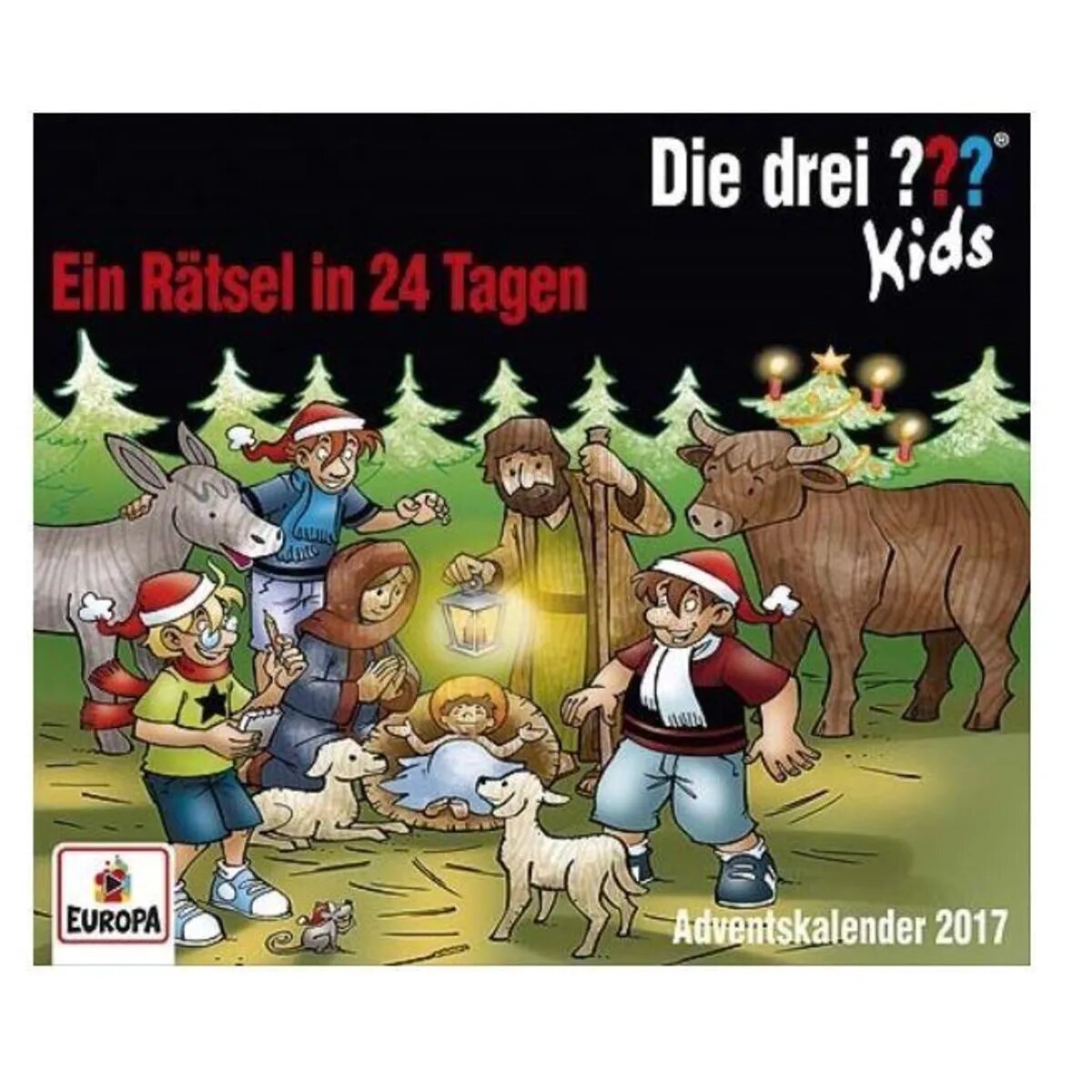 KOSMOS Hörspiel-CD ??? Kids Adventskalender - Ein Rätsel in 24 Tagen