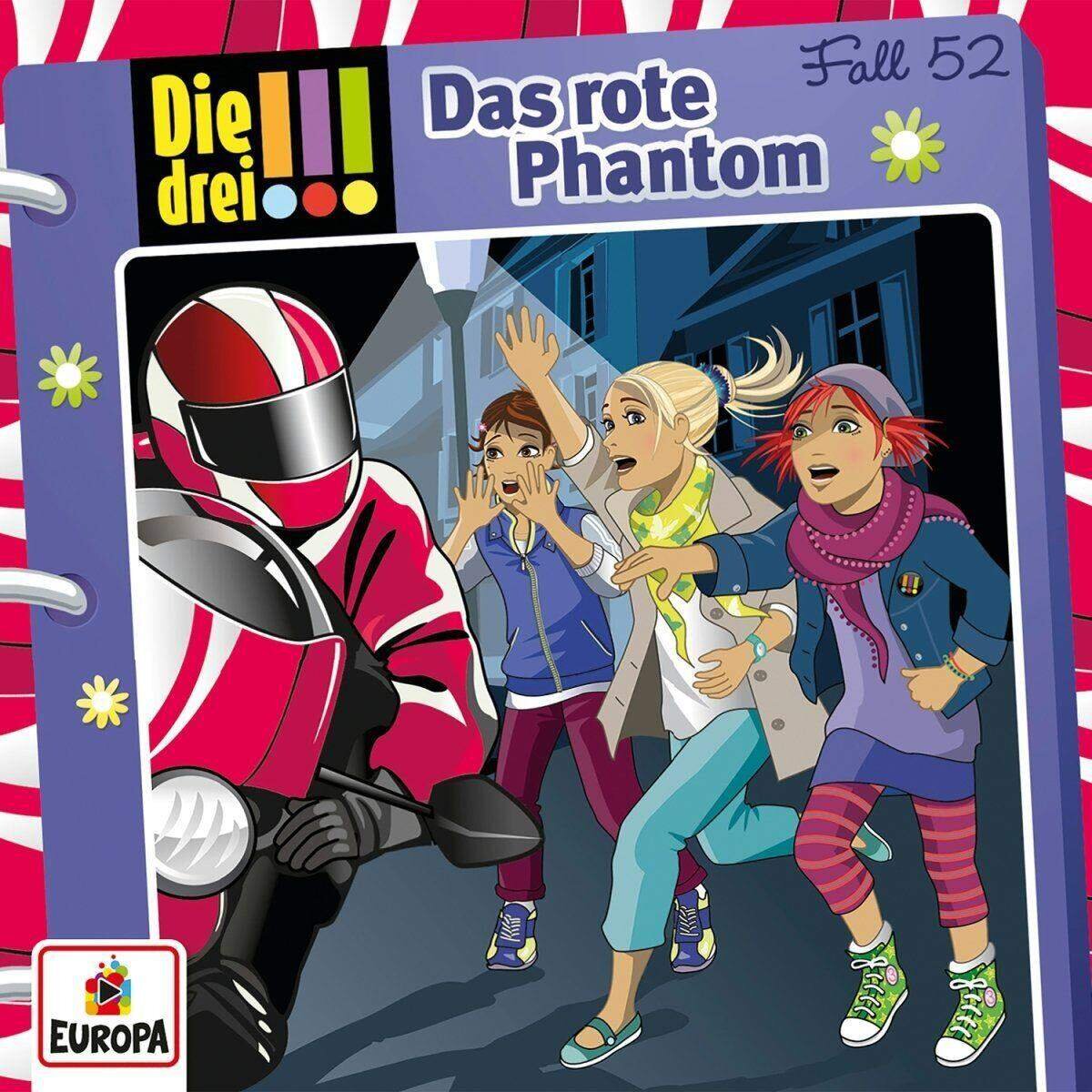 KOSMOS Hörspiel-CD Die drei !!! 52 Das rote Phantom