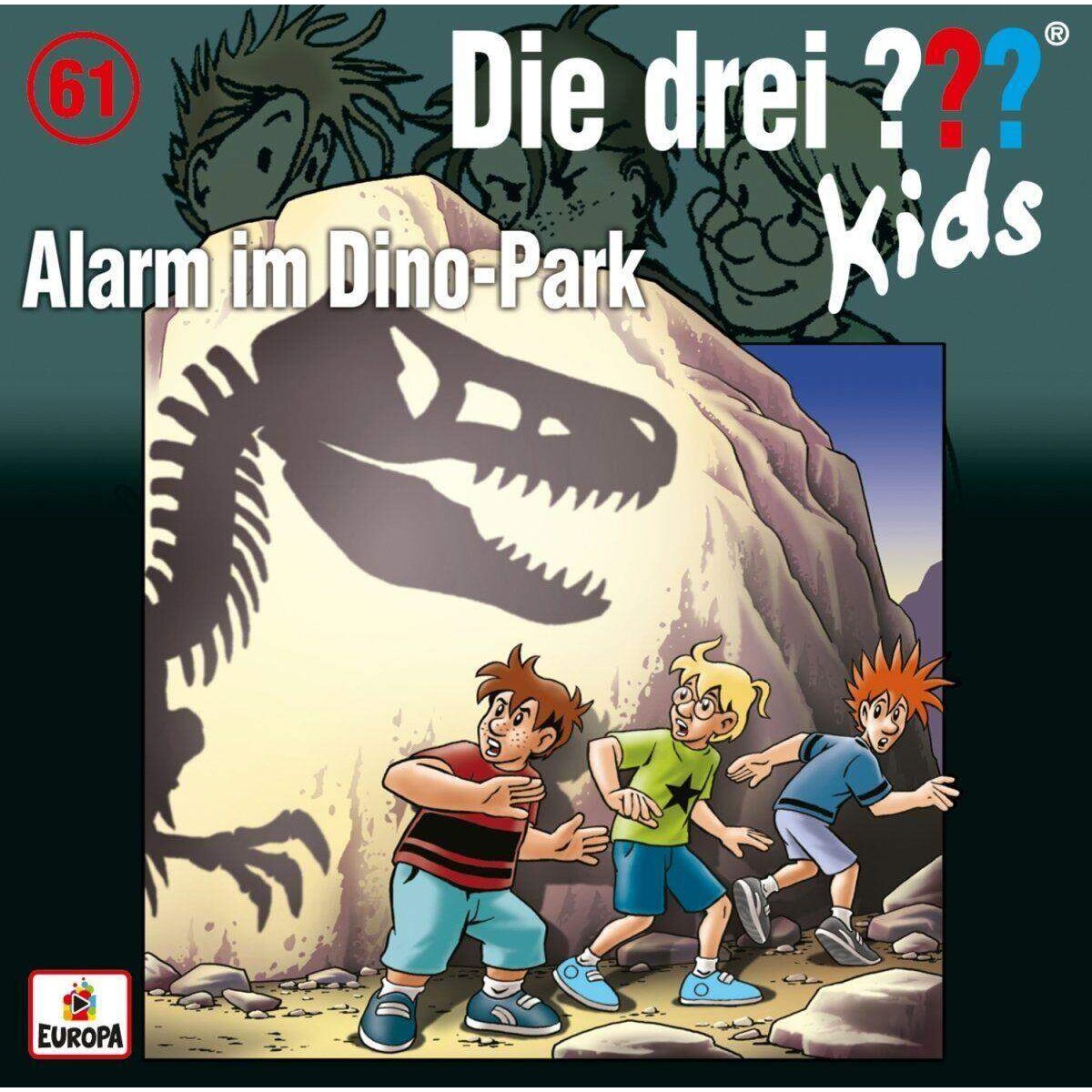 KOSMOS Hörspiel-CD Die drei ??? Kids 61 Alarm im Dino-Park
