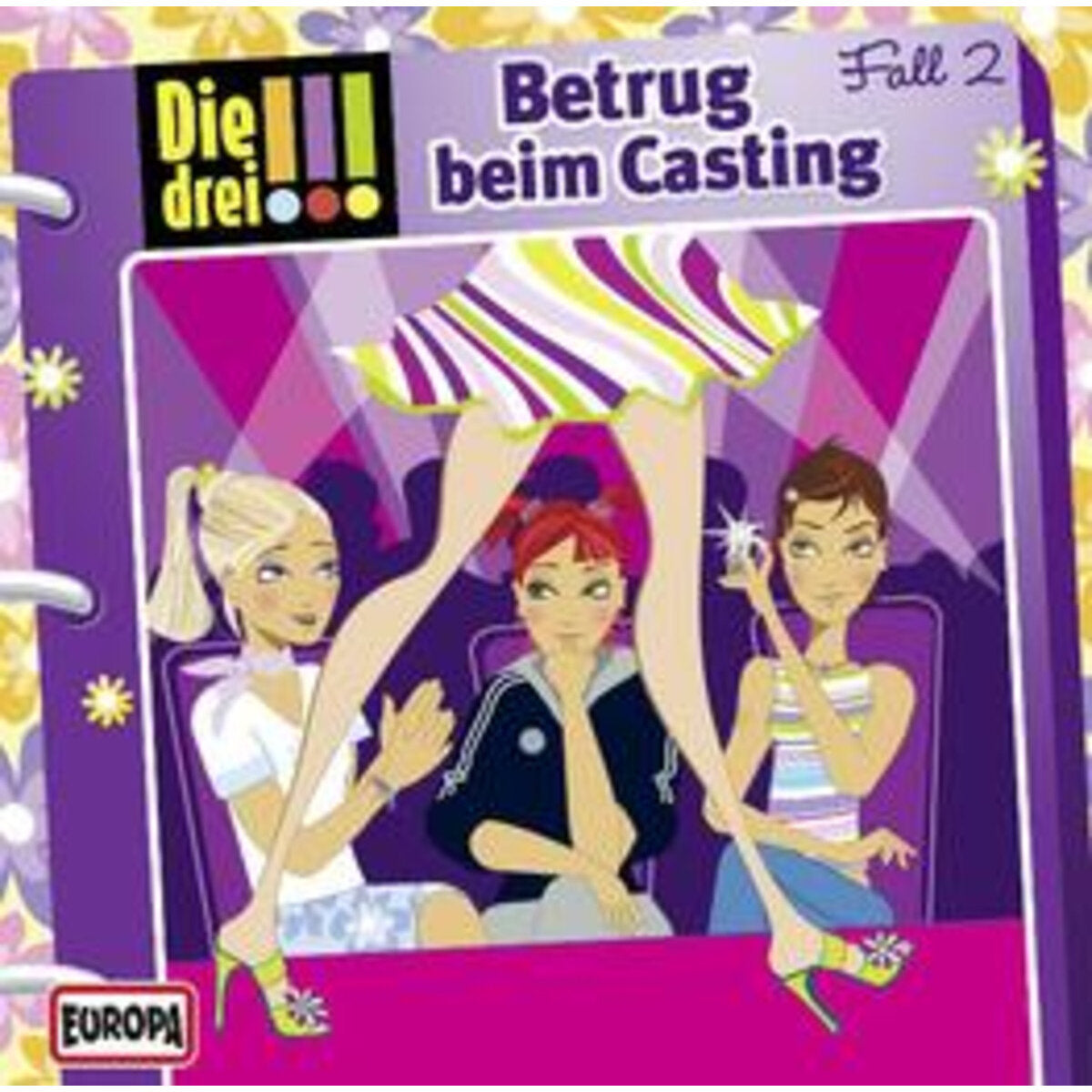 KOSMOS Hörspiel-CD Die drei !!! 2 Betrug beim Casting