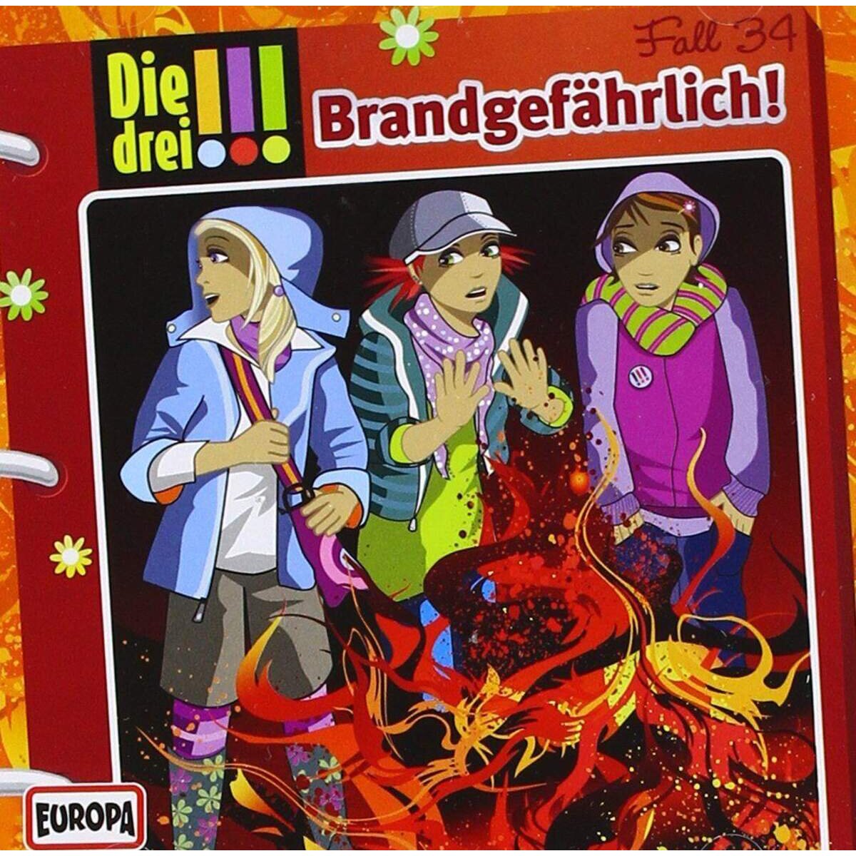 KOSMOS Hörspiel-CD Die drei !!! 34 Brandgefährlich!