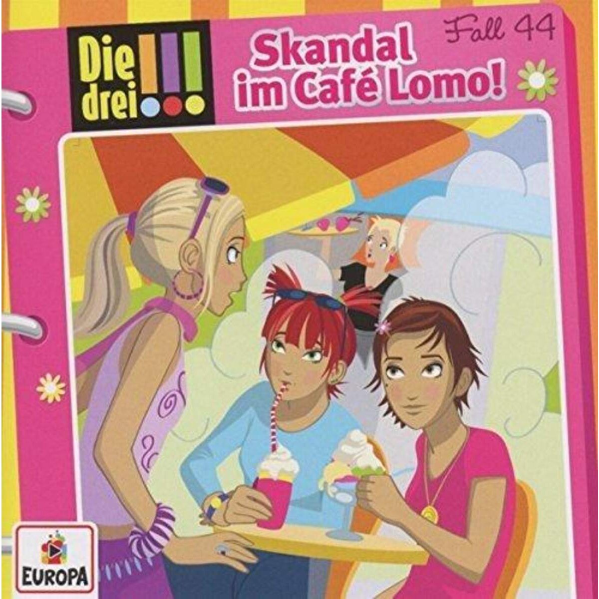 KOSMOS Hörspiel-CD Die drei !!! 44 Skandal im Café Lomo!