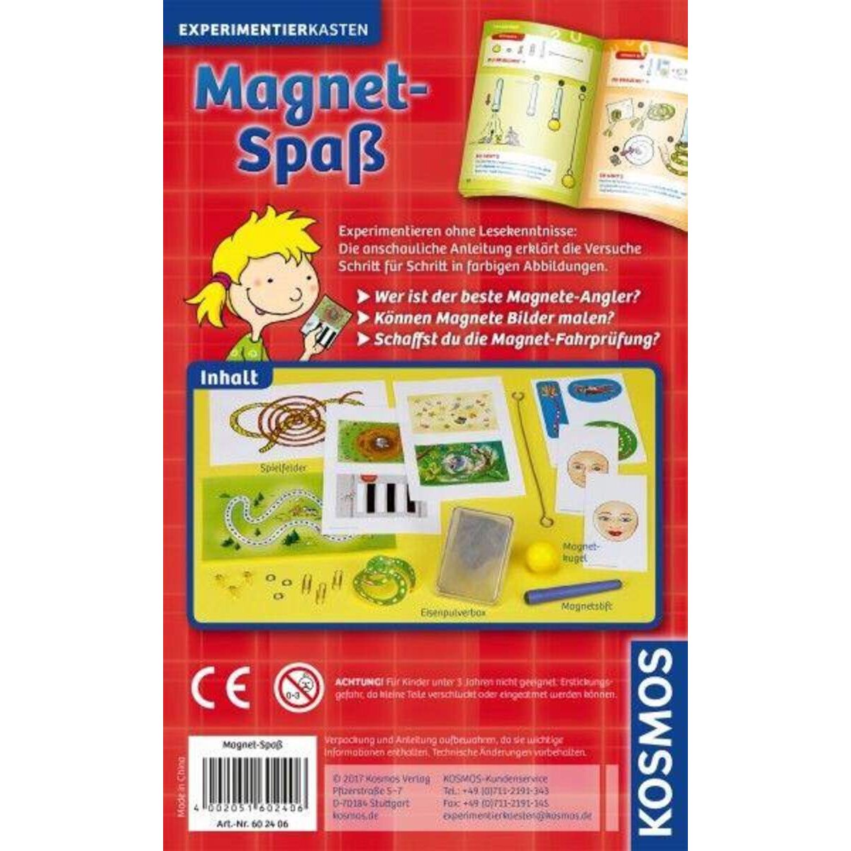 KOSMOS Magnet Spaß Erste Experimente