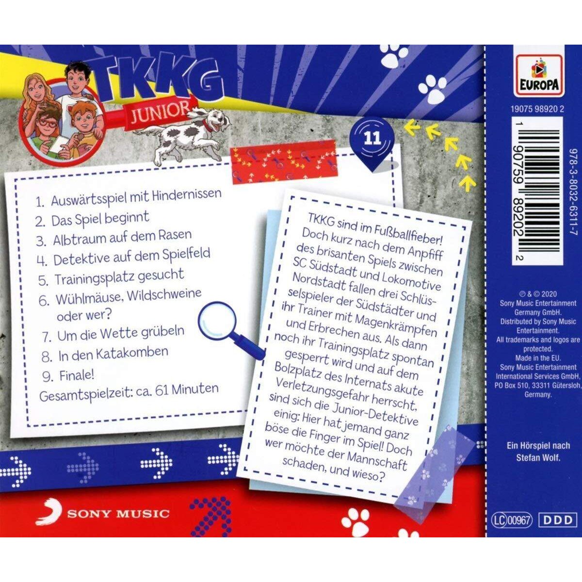 KOSMOS TKKG Junior 011/Rote Karte Für Betrüger