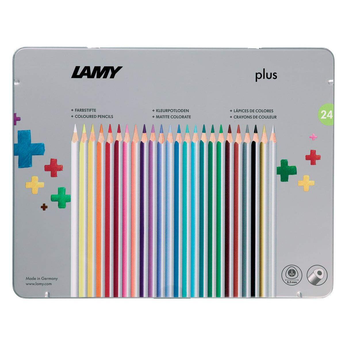 LAMY Farbstift plus 24er in Metallbox