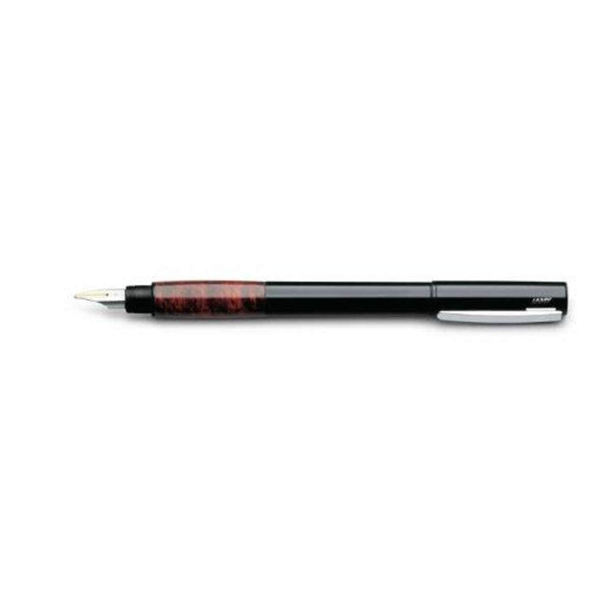 LAMY Füllhalter Accent M Palladium Bruyére-Holz Modell 98
