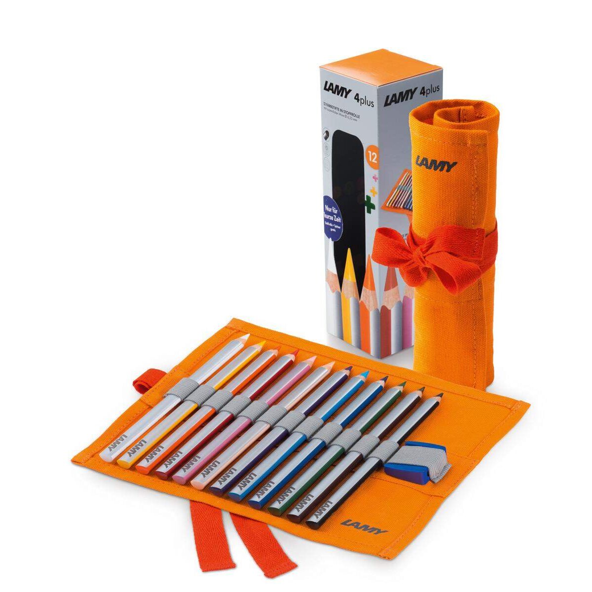 LAMY W 439 4plus 12er Farbstifte in Stoffrolle