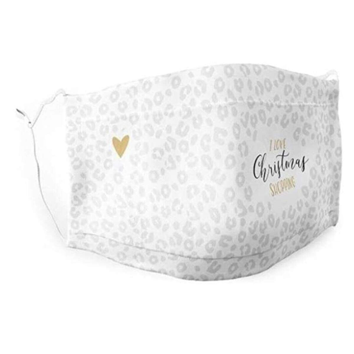 LaVida Gute Laune Maske für Dich "I love Christmas Shopping"