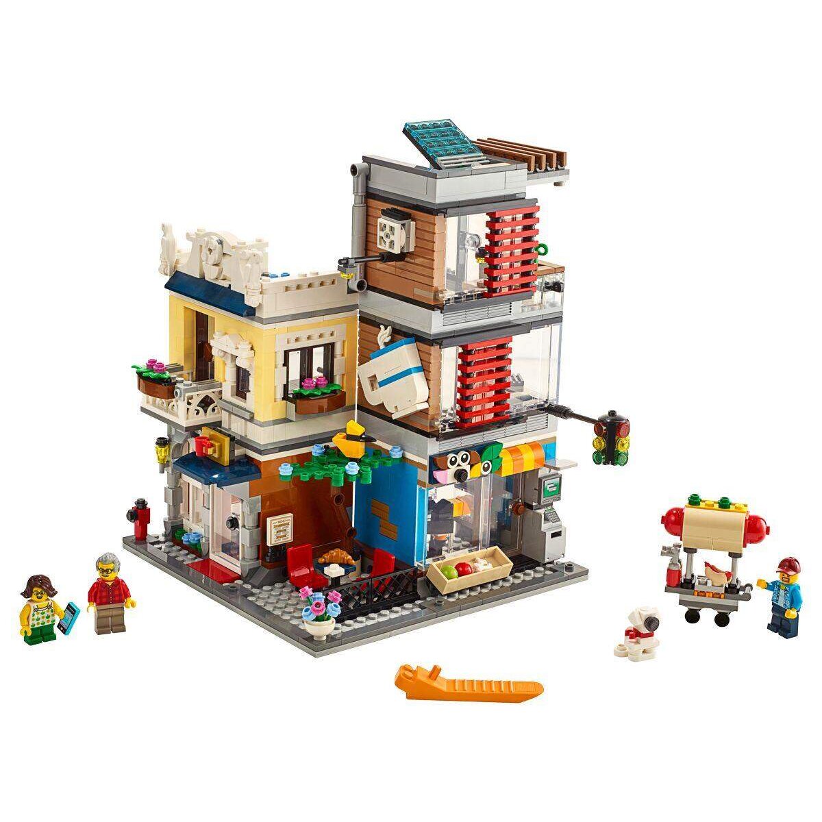 LEGO® Creator 31097 Stadthaus mit Zoohandlung & Café