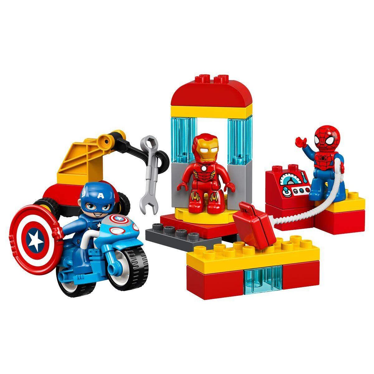LEGO® DUPLO® Marvel 10921 Iron Mans Labor-Treffpunkt