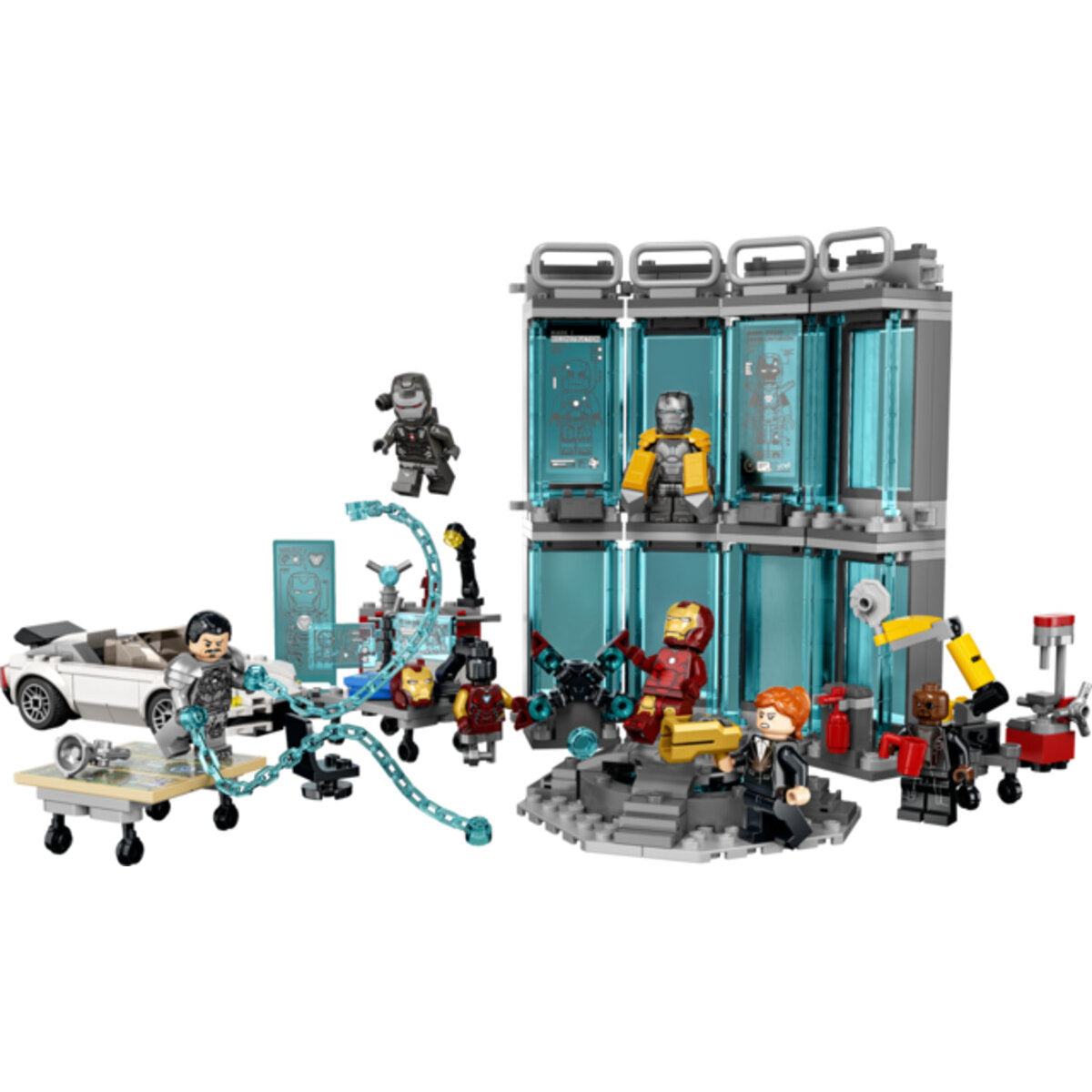 LEGO® Marvel Super Heroes 76216 Iron Mans Werkstatt