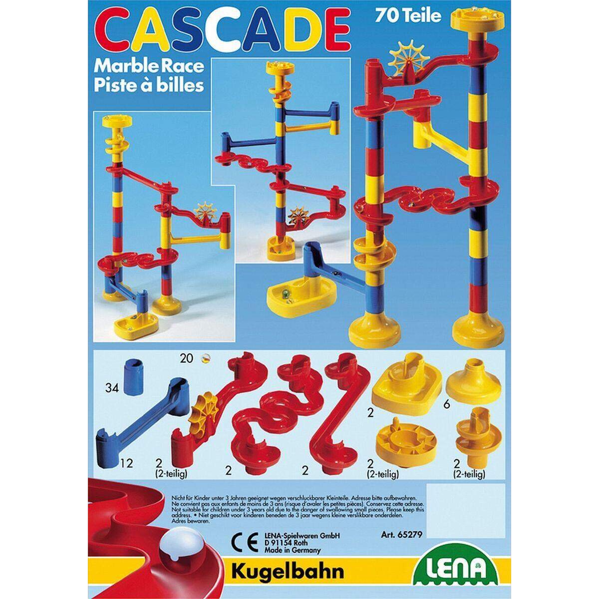LENA® Cascade Kugelbahn KiGa