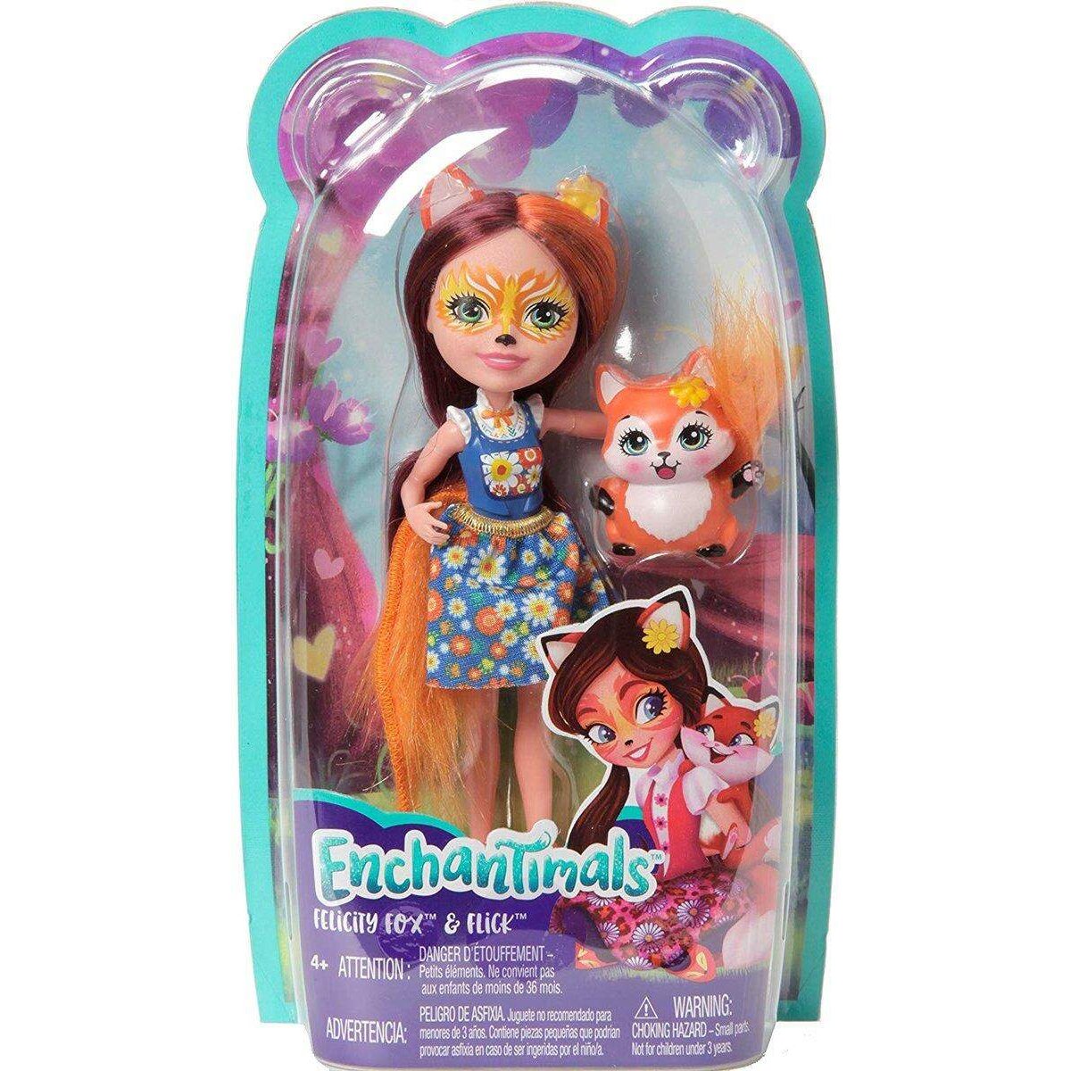 Mattel Enchantimals Felicity Fox & Flick