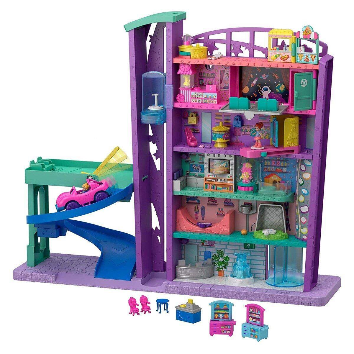 Mattel Polly Pocket Puppenhaus Grande Galleria