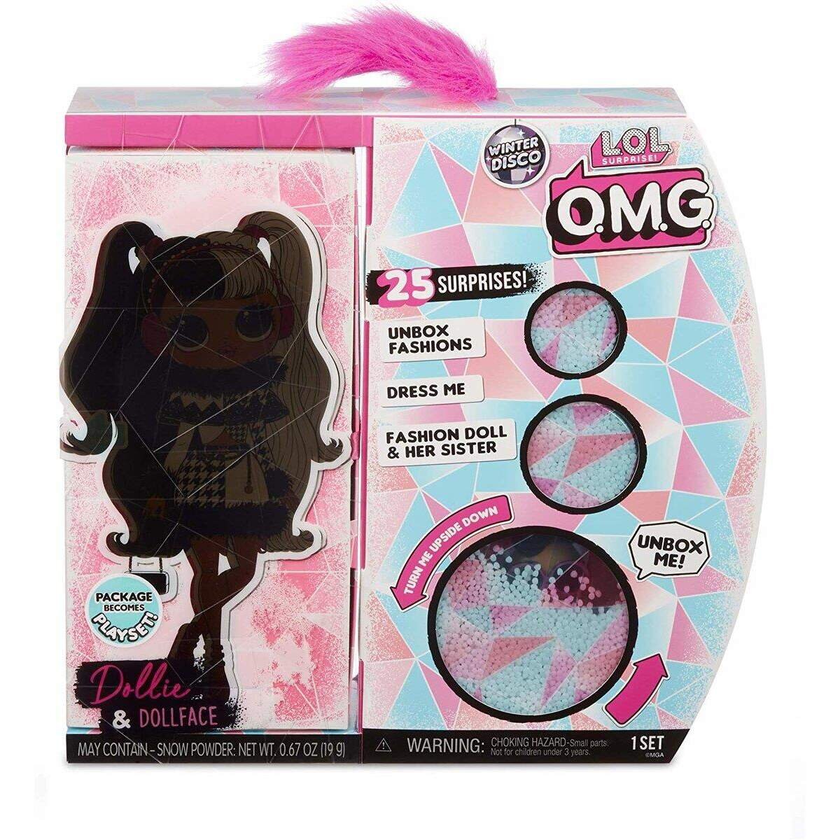 MGA Entertainment L.O.L. Surprise! O.M.G. Puppe Winter Disco Dollie & Dollface