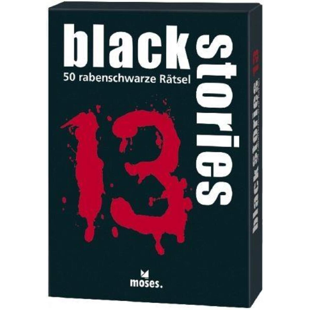 moses. Black Stories 13 Rabenschwarze Rätsel