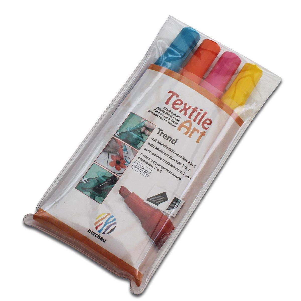 nerchau Textile Art Pen 4er Set Trend