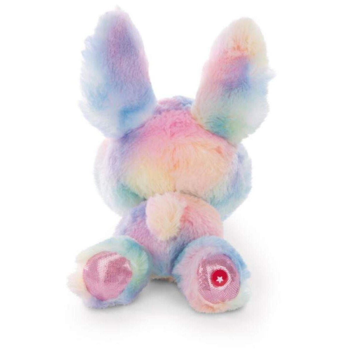 NICI 46922 Glubschis liegendes Kuscheltier Hase Rainbow Candy 15cm