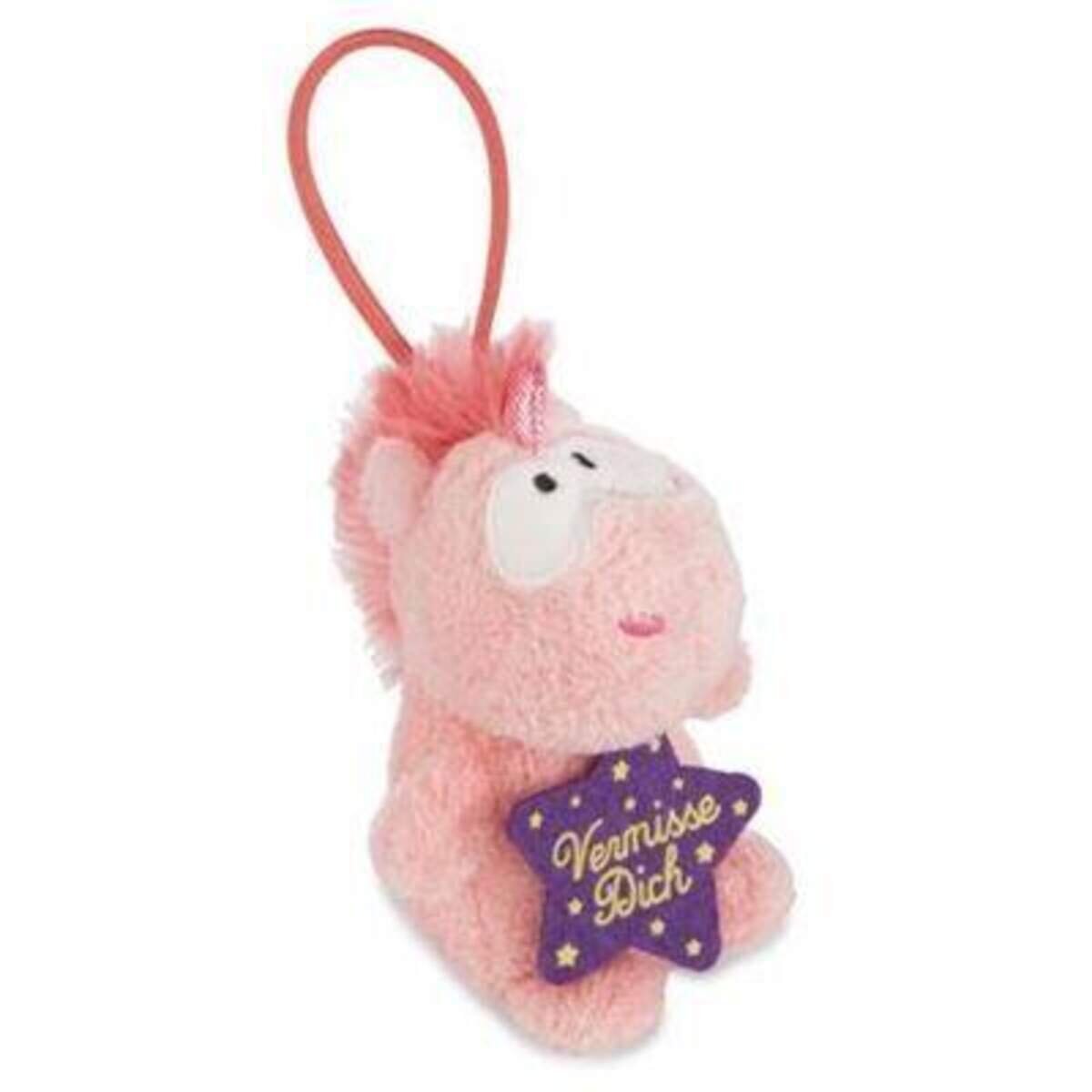 NICI Anhänger Einhorn Merry Heart Vermisse dich, 8 cm