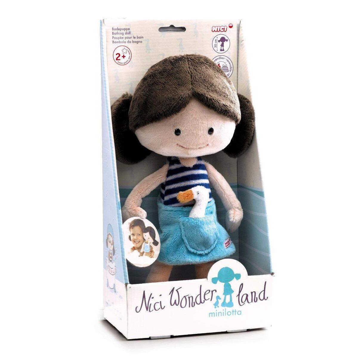 NICI Badepuppe Minilotta Schlenker Plüsch, 30cm