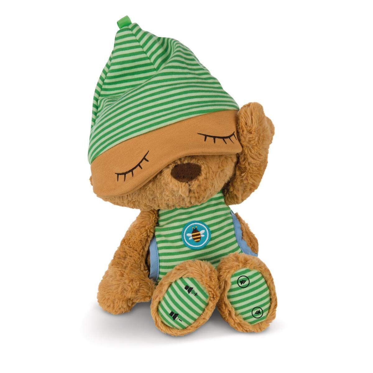 NICI Geschichtenerzähler Bär grün 38cm Schlummsi