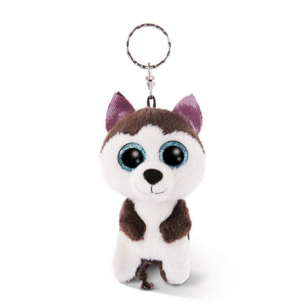 NICI Glubschis Schlüsselanhänger Husky Barkley 9cm