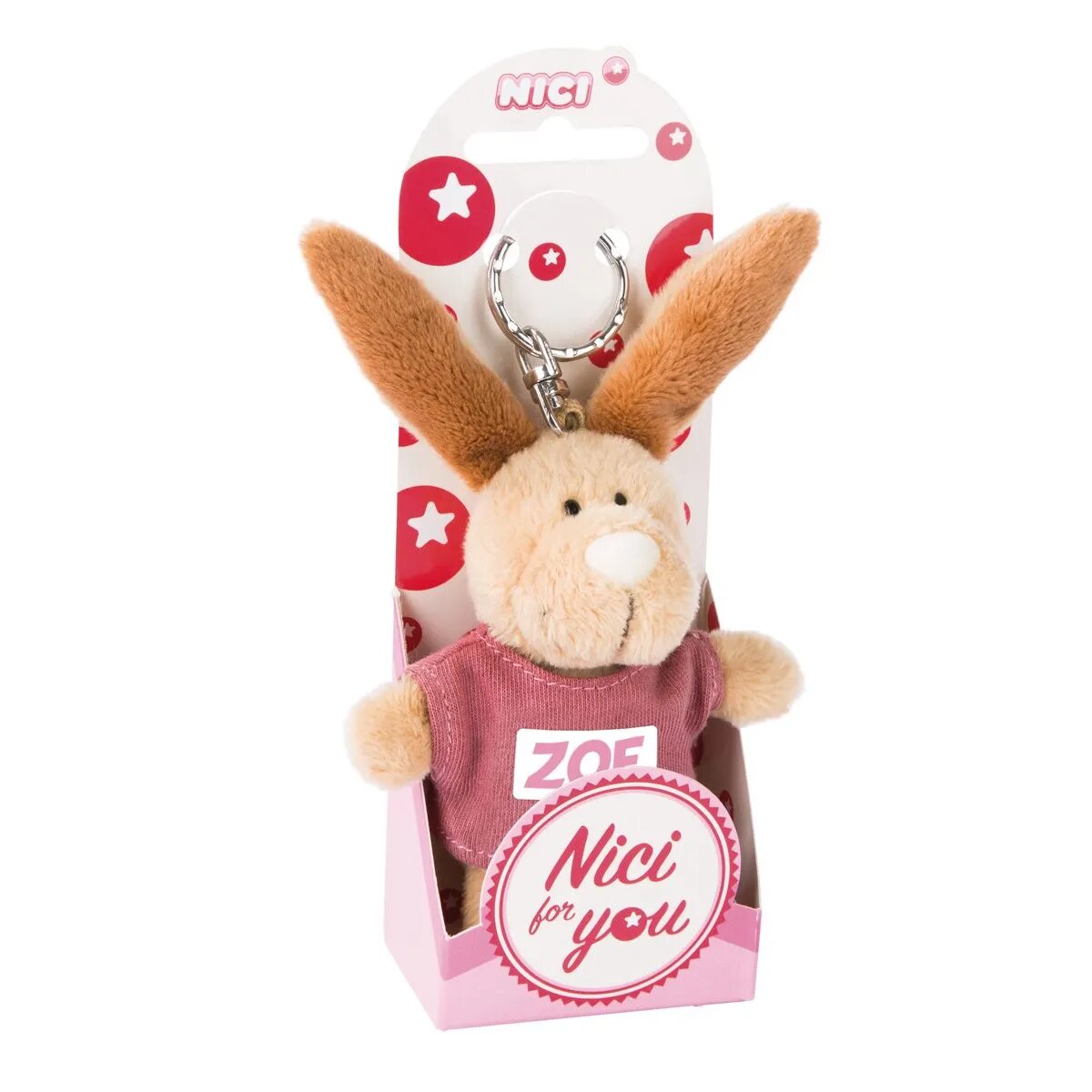 NICI Hase Zoe 10cm Bb SA m. T-shirt