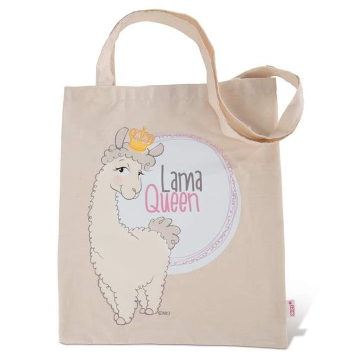 NICI La-La-Lama Lounge Baumwolltragetasche Lama Dalia Lama Queen