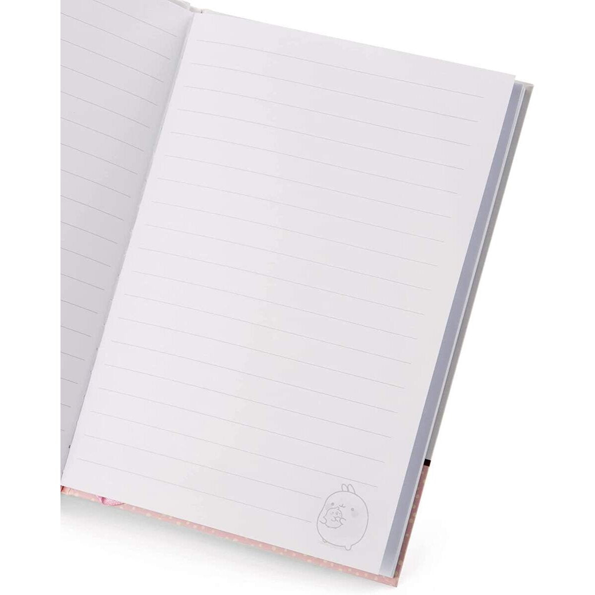 NICI Molang Notizbuch DIN A5, liniert, 60 Seiten