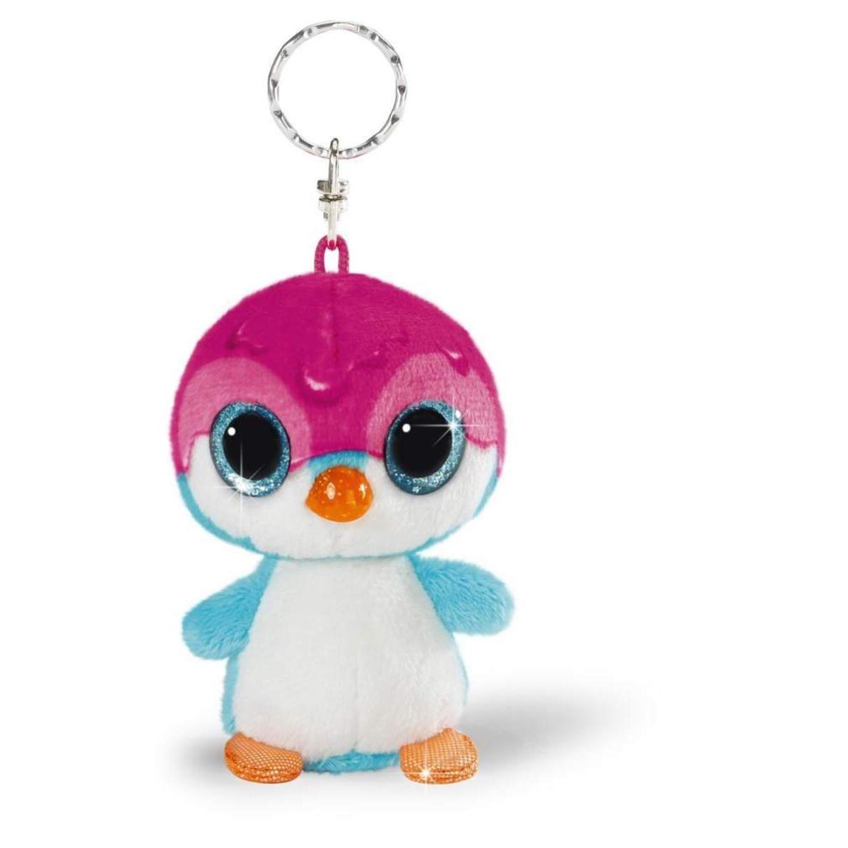 NICI NICIdoos Bean Bag Schlüsselanhänger Pinguin Deezy, 9cm
