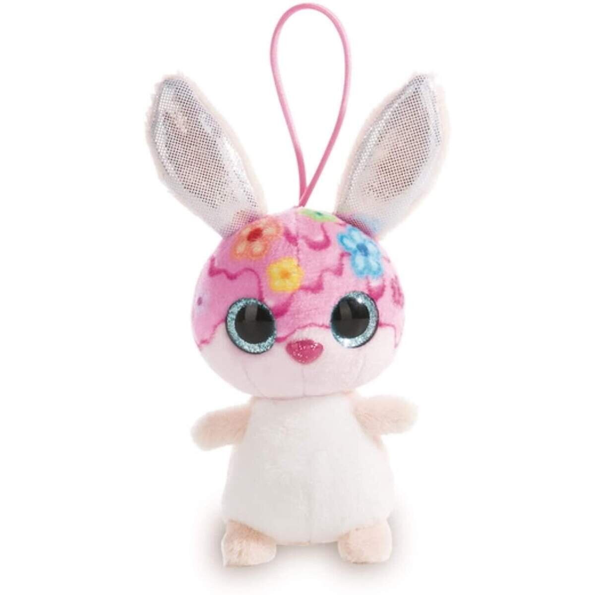 NICI NICIdoos Ente und Hase mit Loop Plüsch, 9 cm