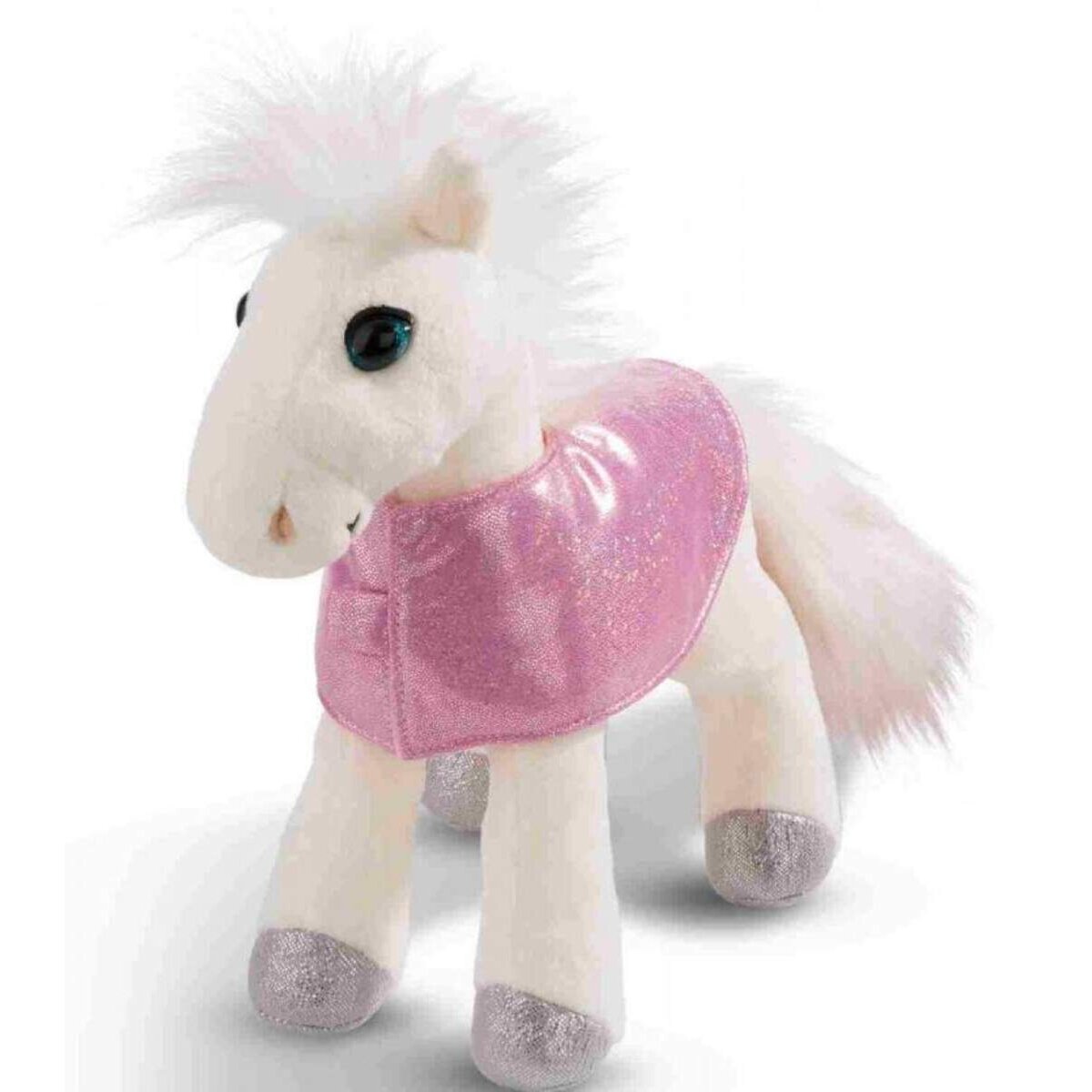 NICI Pferd White Peach mit Satteldecke 25cm