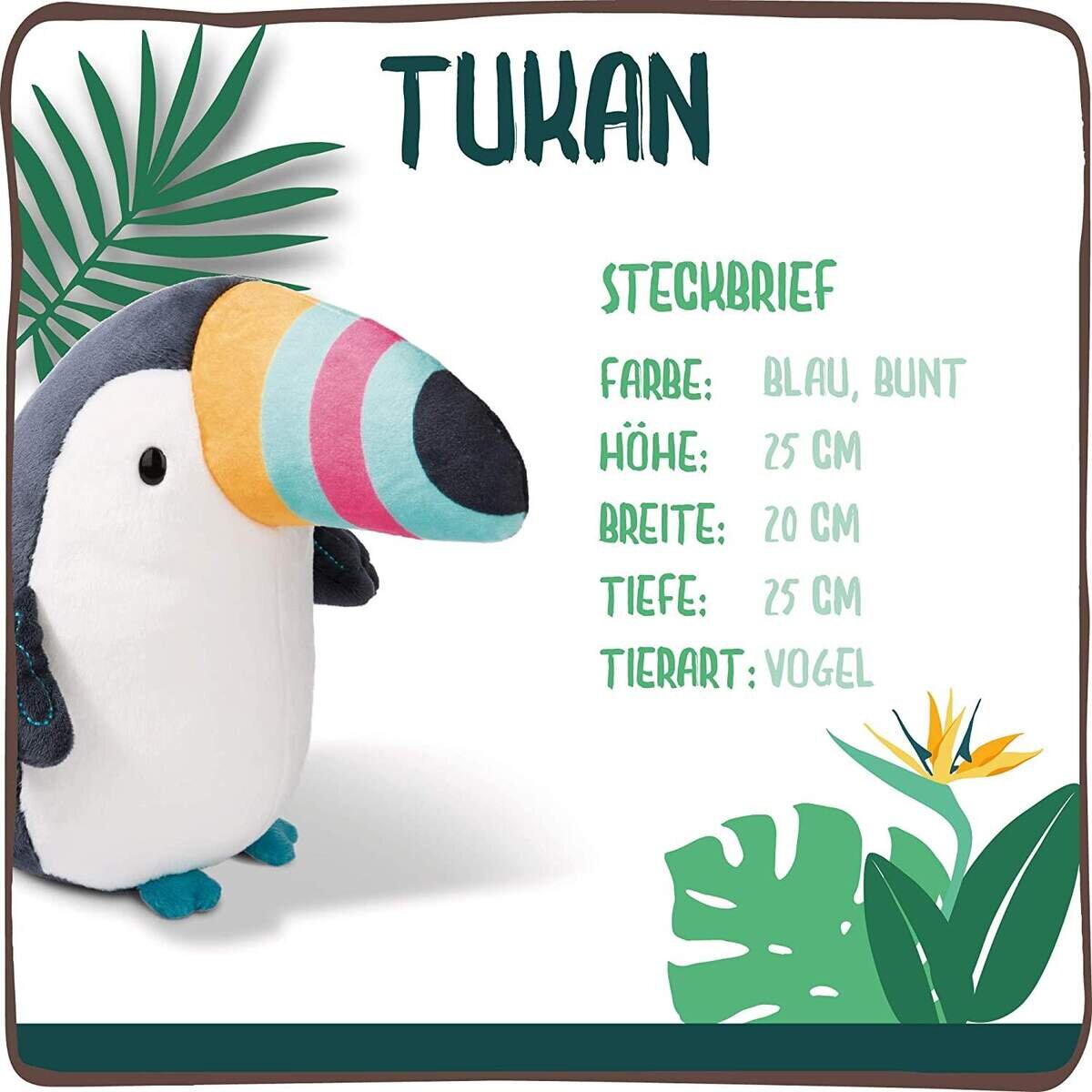 NICI Plüsch Tropicano Tucan, 25 cm