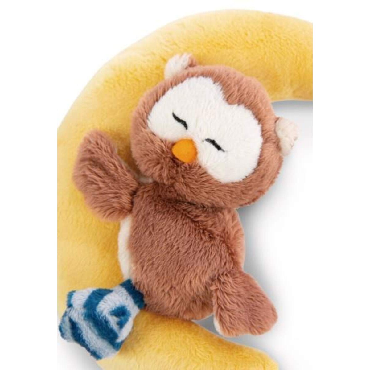 NICI Plüschanhänger Eule Oscar mit Loop, 16 cm