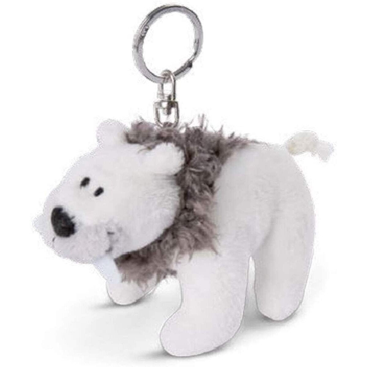 NICI Schlüsselanhänger Säbelzahneisbär 10 cm
