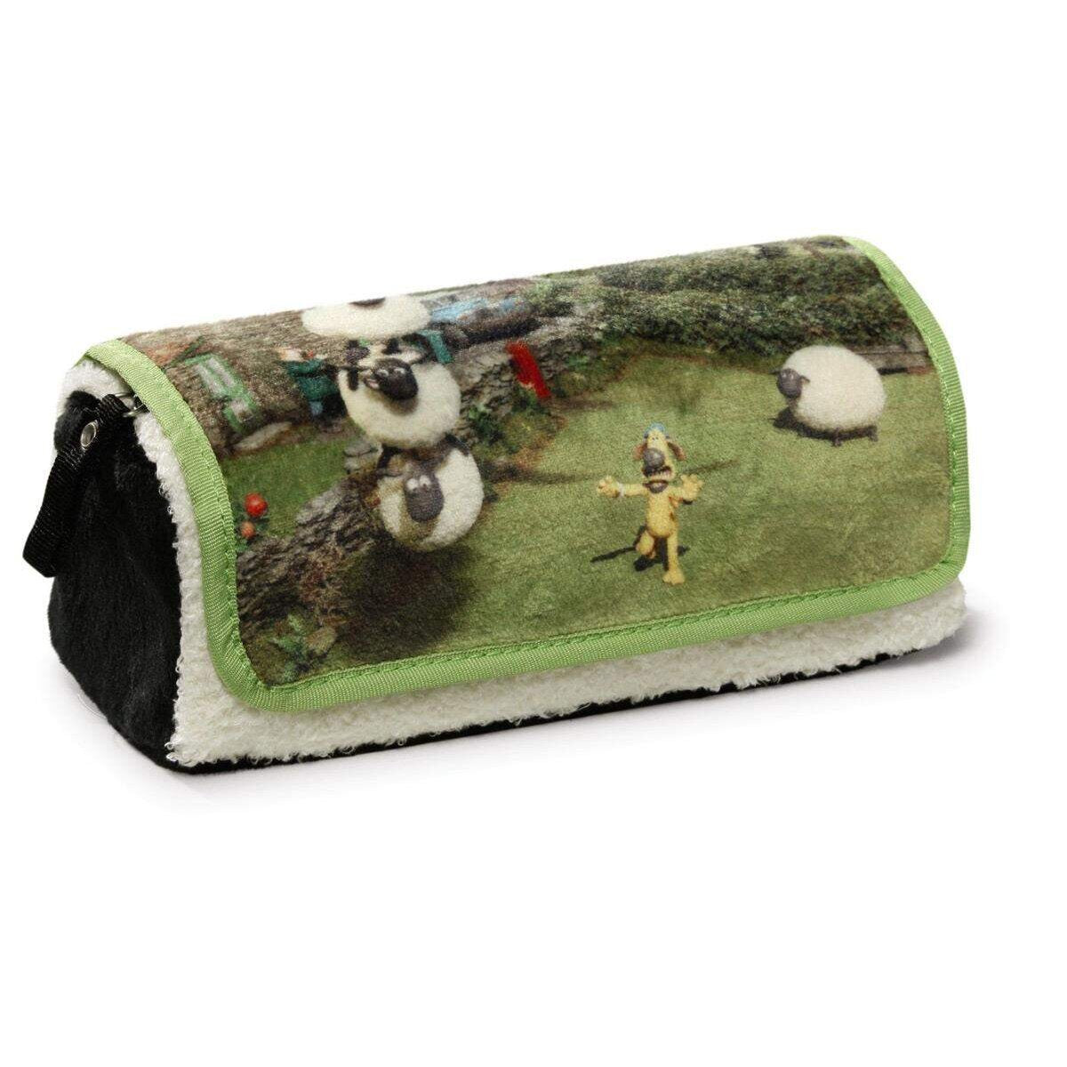 NICI Shaun das Schaf Mäppchen zum Rollen, bedruckt, 19x7x7cm