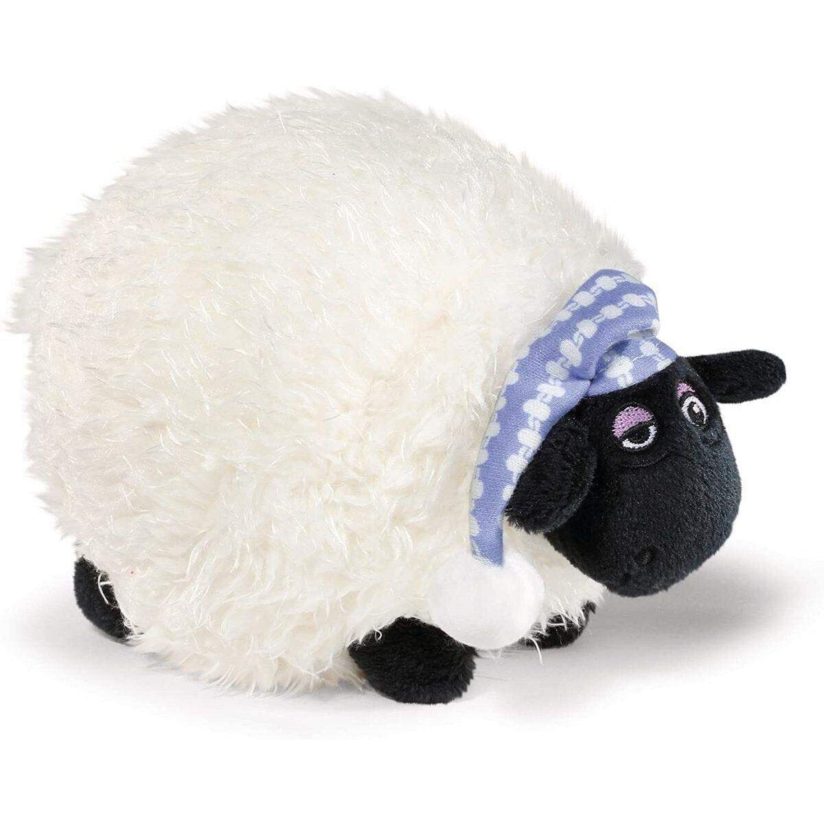 NICI Shaun das Schaf Shirley mit Schlafmütze, 17 cm